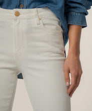 Kelsey High Rise Ankle Flare Jean, Ecru