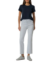 Kelsey High Rise Ankle Flare Jean, Optic White