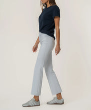 Kelsey High Rise Ankle Flare Jean, Optic White