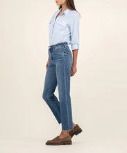 Rachael High Rise Raw Hem Mom Jean, Exalted