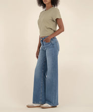 Jean High Rise Wide Leg Clean Hem Jean, 31.5" Inseam