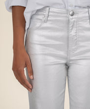 Charlize High Rise Jean Cigarette, Silver