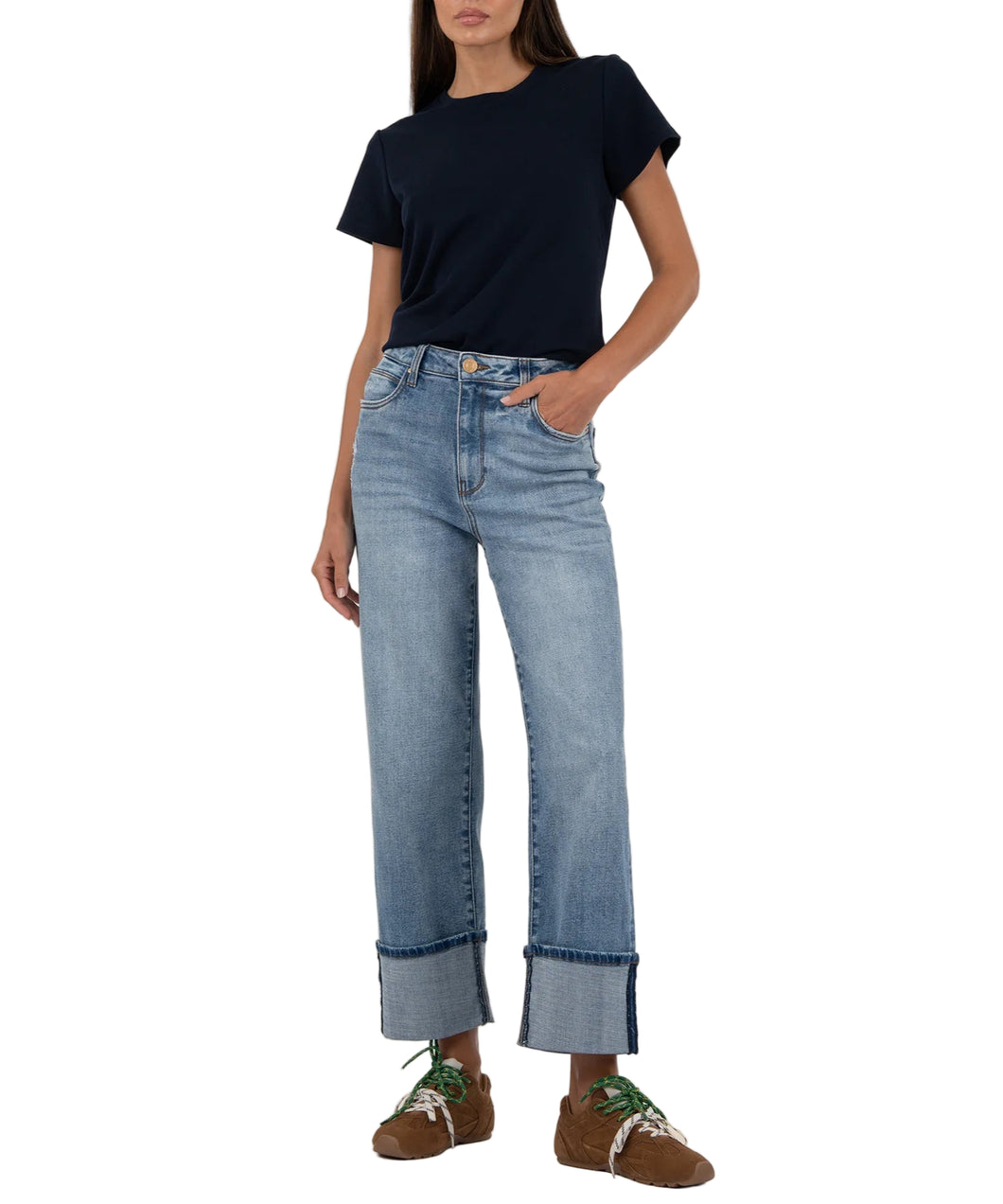 Sienna High Rise Straight Leg Jean, Love