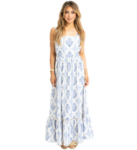French Vintage Tank Tie Maxi Dress