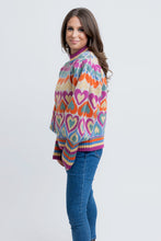 Multi Heart Novelty Sweater