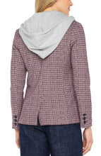 Boyfriend Blazer with Removable Hood