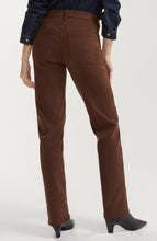 Kennedy Straight Jean 32" Inseam, Carob Brown