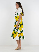 Hampton Dress, Limone Linen