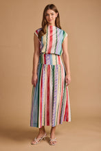 Edith Skirt, Garden Stripe