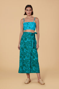 Leigh Wrap Skirt
