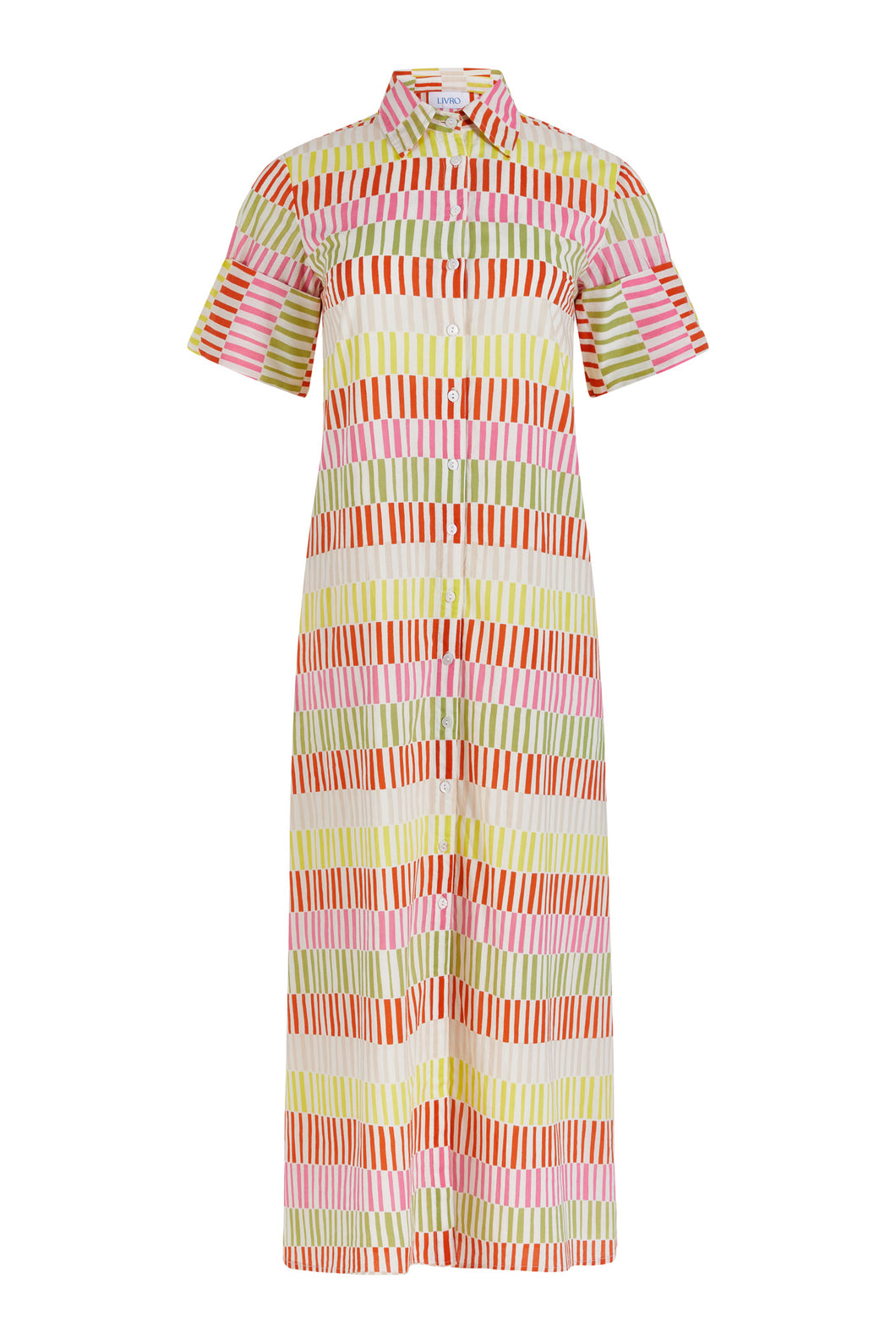 Gibbons Dress, Sherbet Stripes