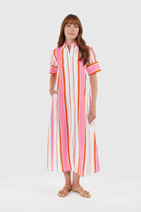 Gibbons Dress, Boardwalk Stripes