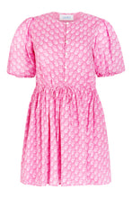 London Dress, Pink Marigolds