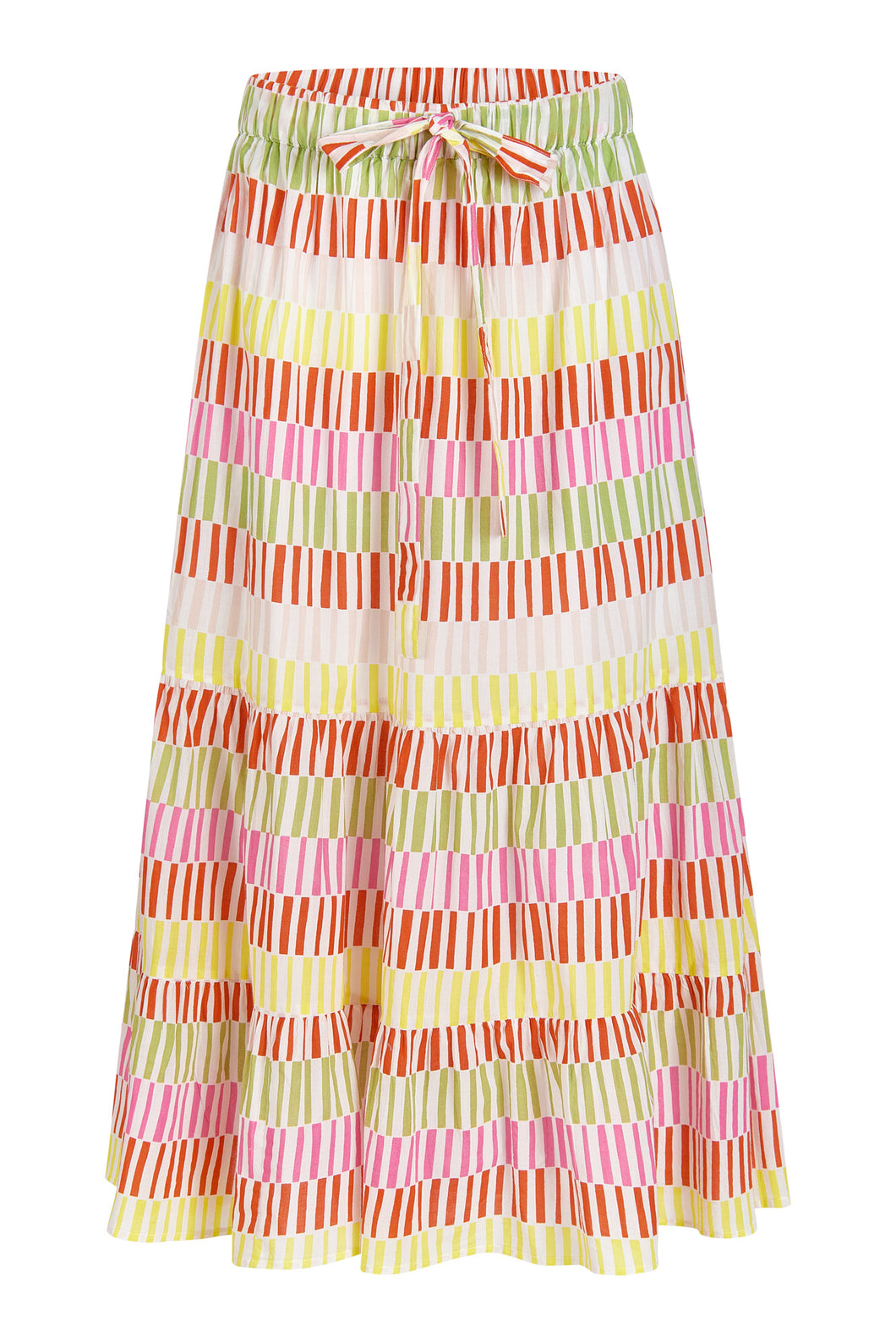 Market Skirt, Sherbert Stripes