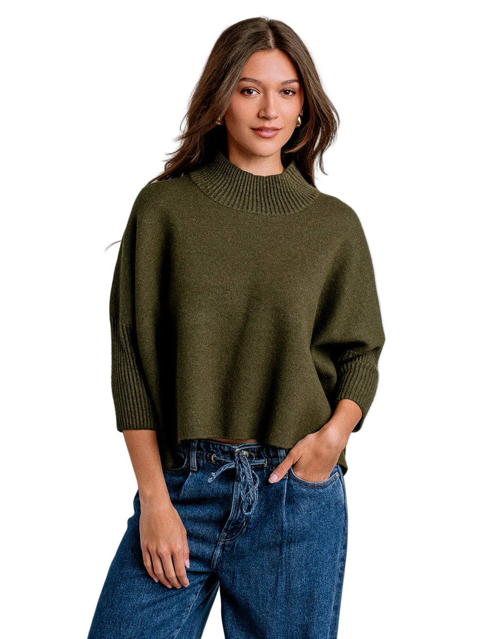 Aja Sweater, Olive