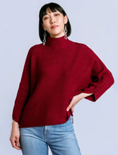 Boho Sweater, Plum Berry