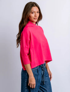 Aja Ortho Sweater, Fuchsia