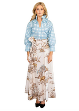 Maple Field and Feather Brady Wrap Maxi Skirt