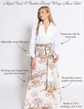 Maple Field & Feather Brady Wrap Maxi Skirt