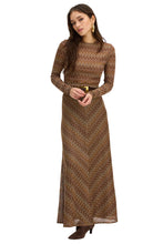 Olive Skirt, Chestnut Multi