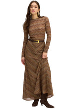 Olive Skirt, Chestnut Multi