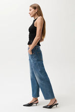 Kyra Ankle High Rise Bowed Ankle Jean, Soho