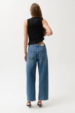 Kyra Ankle High Rise Bowed Ankle Jean, Soho