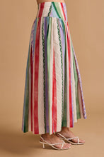 Edith Skirt, Garden Stripe