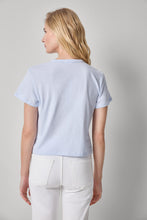 Organic Boxy Tee, Hydrangea