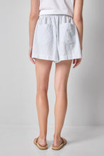Striped Drawstring Short, Capri Stripe