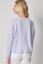 Elbow Long Sleeve Beach Tee, Lilac