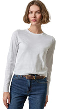 Vintage Bias Tee, White