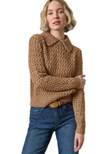 Textured Polo Sweater