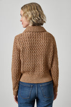 Textured Polo Sweater