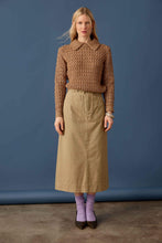 Textured Polo Sweater