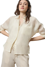 Sheer Dolman Button Down