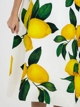 Hampton Dress, Limone Linen