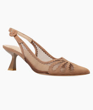 Jacie Slingback Pump, Taupe Suede