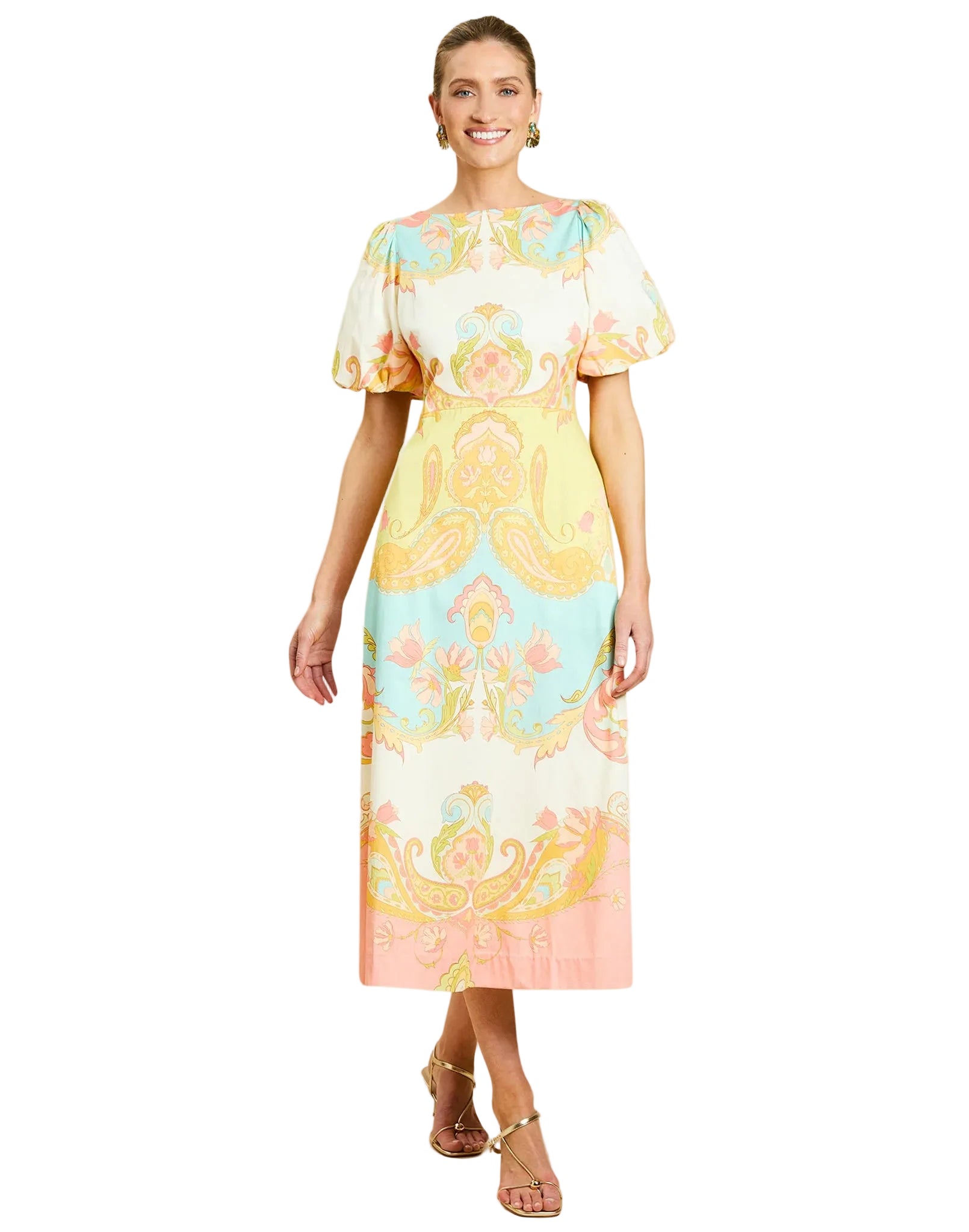 white christmas dresses Mestiza Georgiana Gown - Blue main image 0