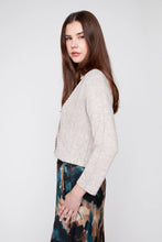 Double Button Cardigan, Oatmel