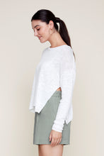 Creme Relaxed Knit Top