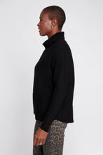 Cowl Neck Knit Top, Black