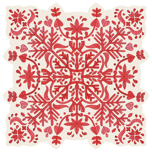 Fair Isle Snowflake Placemat [Pack of 12]