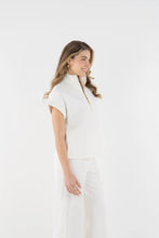 Poppy Pullover, Gardenia Denim