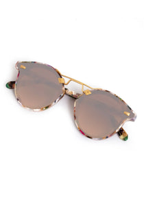 KREWE St. Louis Sunglasses Gelato 24K Mirrored St. Louis - gelato 24K mirrored – Mason-Mayes main image 4