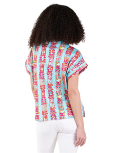 Poppy Pullover, Iconic Iris