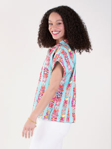 Poppy Pullover, Iconic Iris