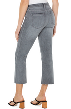Hannah Cropped Flare with Cut Hem, Kessler