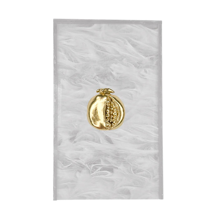 Pomegranate Guest Towel Box