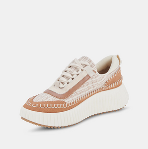 Dolen Sneaker, Brown Multi Woven
